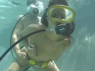 Underwater Scuba sex Daisy Duxxe Part3
